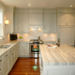 SILVER TRAVERTINE ISLAND