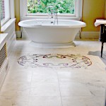 Handcut mosaic floor
