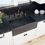 SOAPSTONE SINK & DRAINBOARD