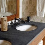 Soapstone vanity
