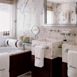 White Marble bathroom