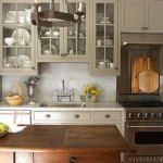 marble with butcher block