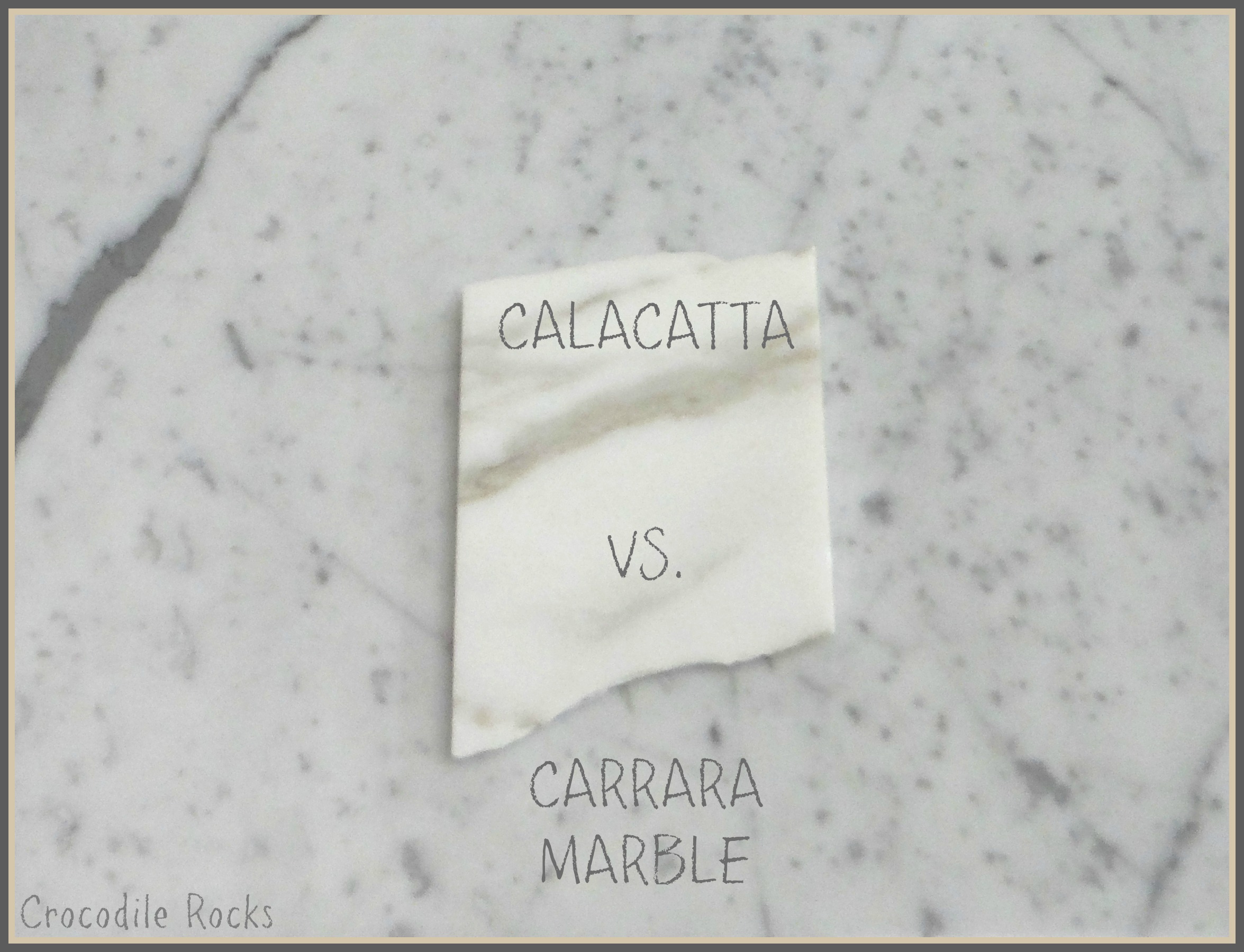 Calacatta vs Carrara