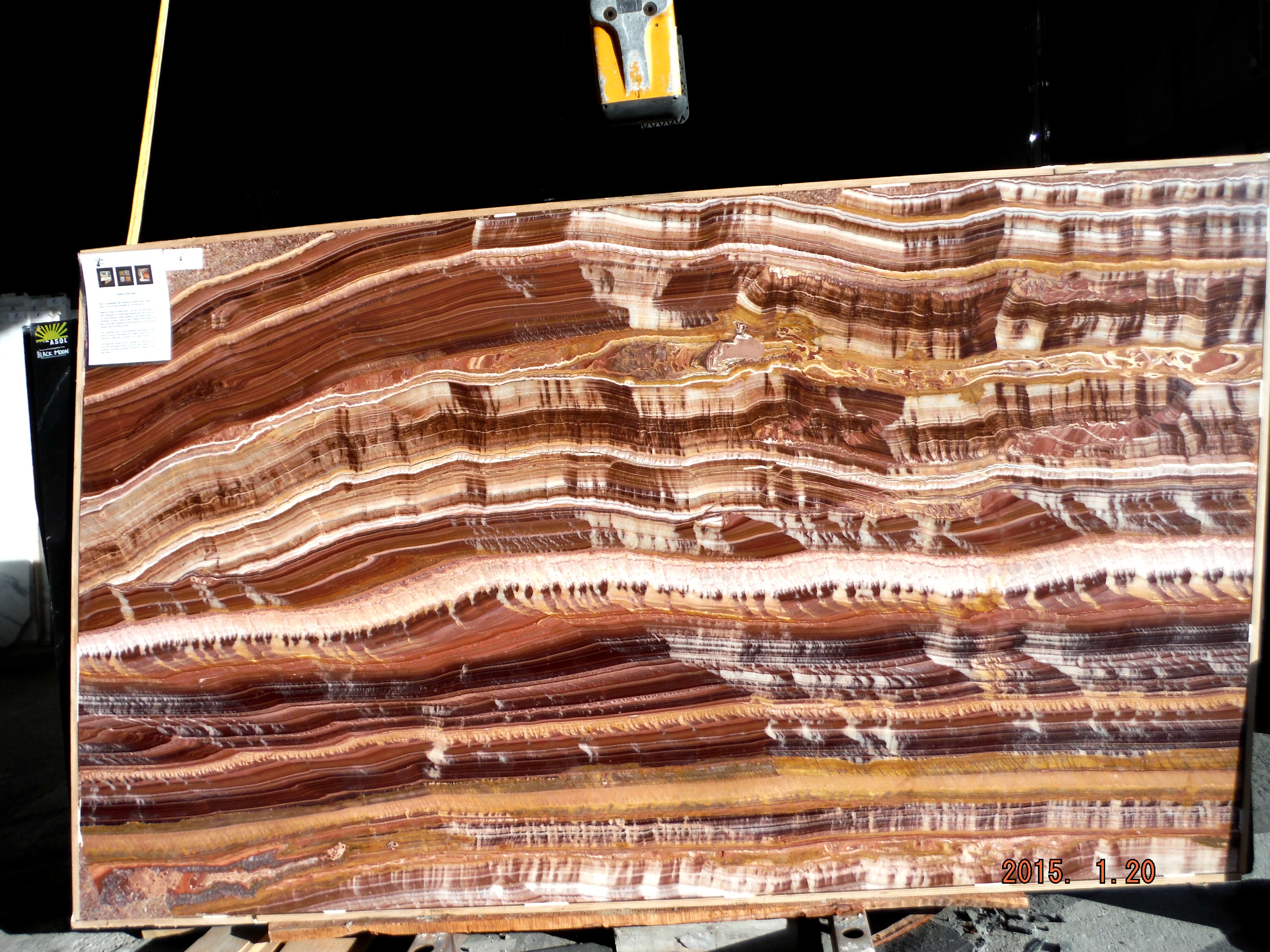 Golden Violet Onyx full slab